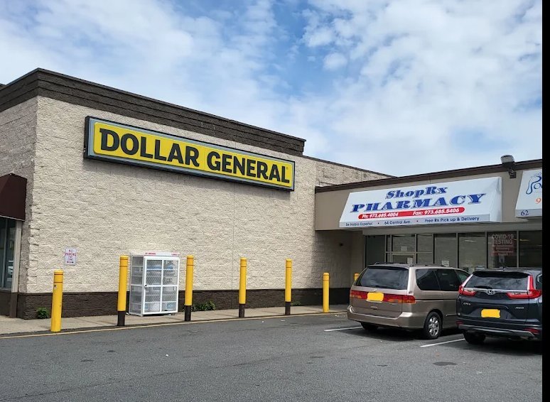 ShopRx Pharmacy Storefront at 64 Central Ave, Passaic, NJ