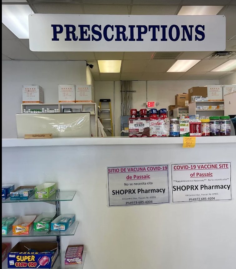 ShopRx Pharmacy Prescriptions Counter